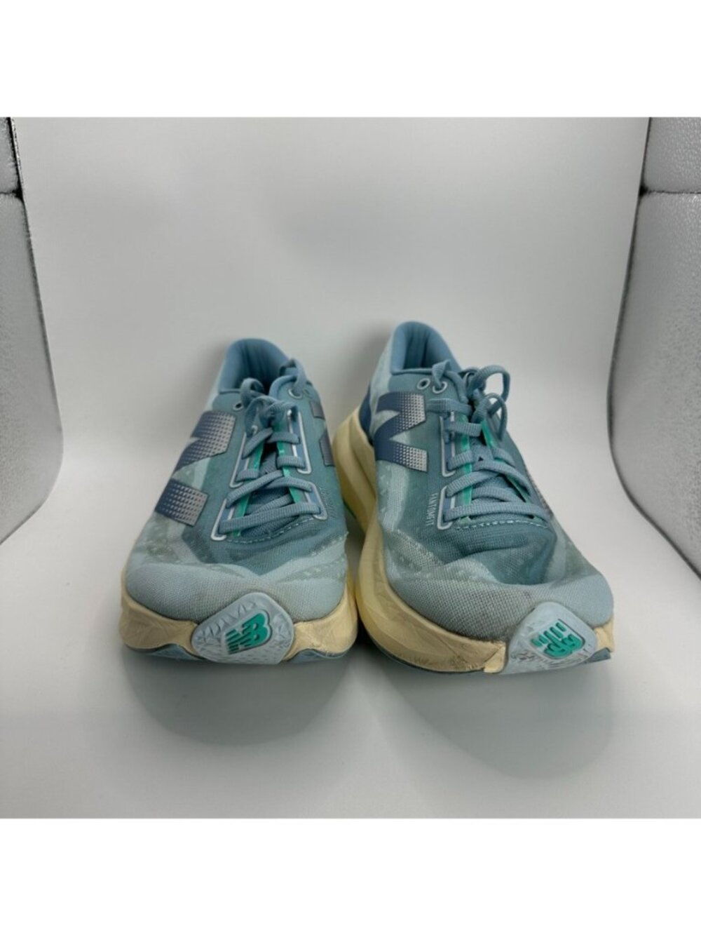 New Balance Fuelcell Rebel v4 Shoes Womens Size 9 Blue Running Cushioned - Picture 2 of 10